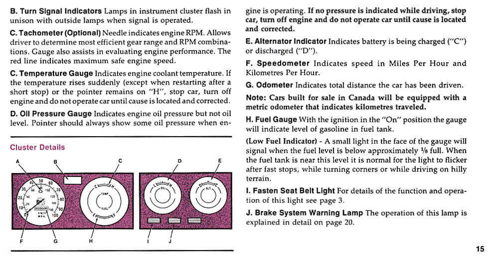 1977 Chrysler Owners Manual Page 43